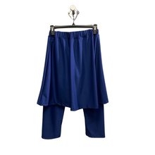 Load image into Gallery viewer, Skirt with Leggings Built In for PE Class and School Uniform - Navy Blue
