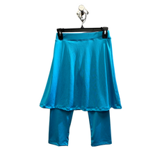 Load image into Gallery viewer, Gym Class and PE Class Approved Skirt with Leggings Attached - Turquois
